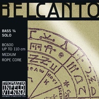 Belcanto Solo Bass 3/4 Satz