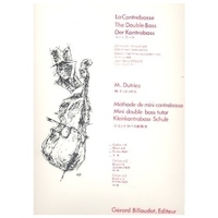 Michel Dutriez: Mthode de mini-contrebasse Bd. 1