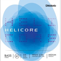 Helicore Hybrid Bass 3/4 D Saite