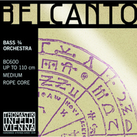 Belcanto Orchester Bass 3/4 D Saite