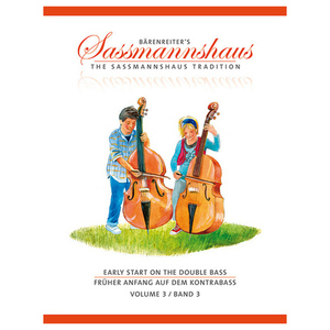 Brenreiter Sassmannshaus: Early Start on the Double Bass, Volume 3