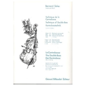 Billaudot Verlag Bernard Salles: Tchnique de la Contrebasse Vol. 2