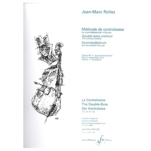 Billaudot Verlag Jean-Marc Rollez: Mthode de contrebasse Vol. 1
