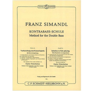 C. F. Schmidt Franz Simandl: Kontrabass Schule 7
