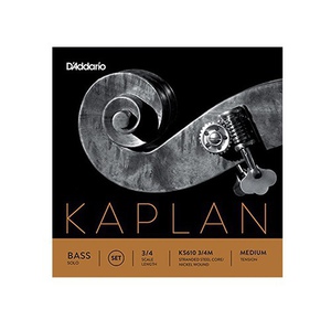 D'Addario Kaplan Solo Bass 3/4 set