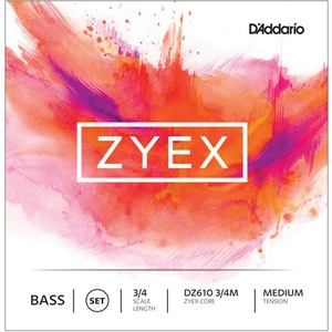 D'Addario Zyex Bass 3/4 Satz