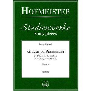 Friedrich Hofmeister Musikverlag Franz Simandl: 24 Etden (Gradus ad parnassum)