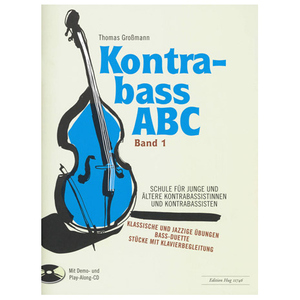 HUG Musikverlage Thomas Gromann: Kontrabass ABC Bd. 1 + CD