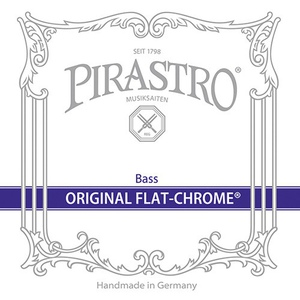 Pirastro Original Flat-Chrome Orchester Bass D Saite