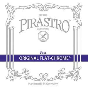 Pirastro Original Flat-Chrome Solo Bass Satz