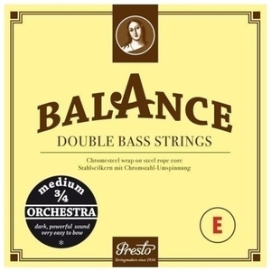 Presto Strings Presto Balance Orchester Bass 3/4 Satz
