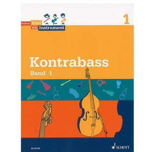Schott Verlag Norbert Koop & Luise Schroeter: Jedem Kind ein Instrument Band 1 - JeKi: Kontrabass