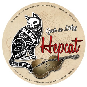 Slap Strings Gut-a-Like Hepcat Bass D Saite